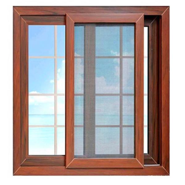 Customized Colors Aluminum Windows Arched Commercial Double Glass Vertical Aluminum Sliding French Type