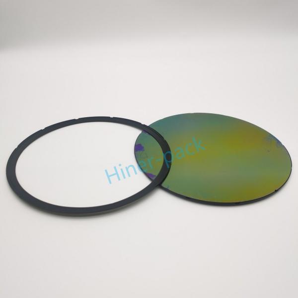 8 Inch Separator Rings Black PP Material Wafers Accessories Used For Semiconductor Field