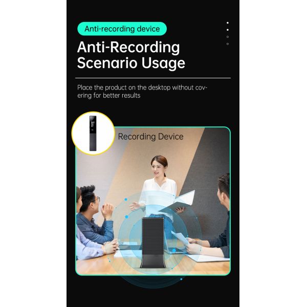 Secure Your Conversations with F12 360 Degree Full Coverage Anti-Recording Microphone