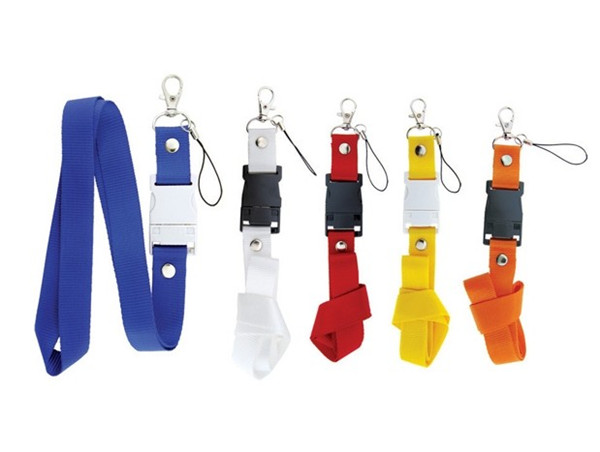 Привод вспышки усб талрепа ремня шеи логотипа 8гб 16гб выдвиженческого желтого диска усб деталя изготовленный на заказ