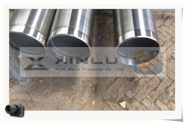 Sand Control Water Well Filter 168mm 304L 321 Stainless Steel Screen Tube