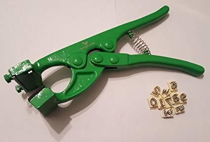 Safety Livestock Tattoo Kit , Sheep Ear Marking Pliers Identification Marking