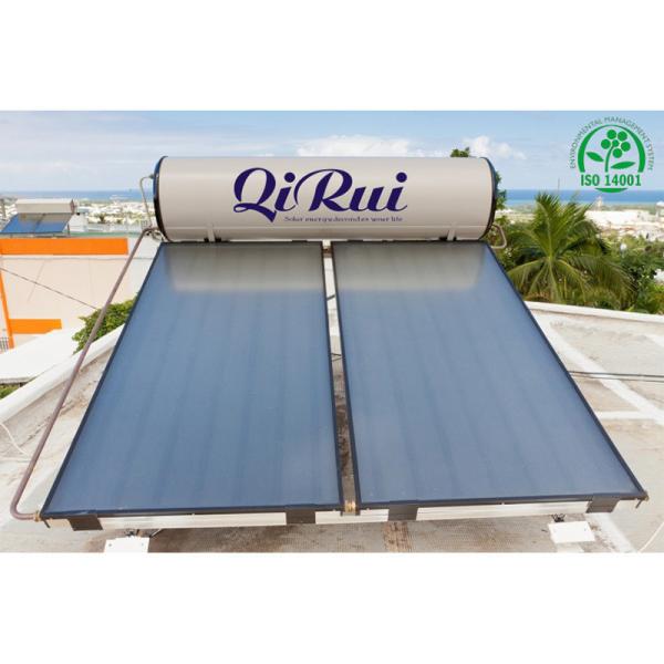 Componentes colectores de placa plana de alta capacidade 150L 200L 240L 300L aquecedor de água solar