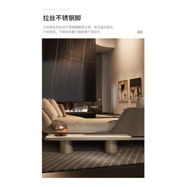 Hotel Guests Corner Sofa Sales Office Reception Area L-Shaped  Negotiation sofa
