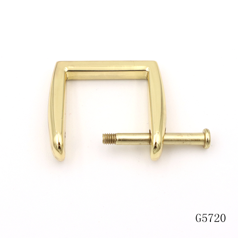Quality Openable D Ring Buckle Screw Detachable Bag Strap Buckle 19.5mm Adjuster D Buckle
