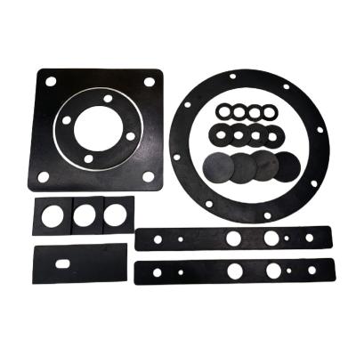 Insulating Shock Absorbing Silicone Rubber Gasket High Temperature Resistant OEM