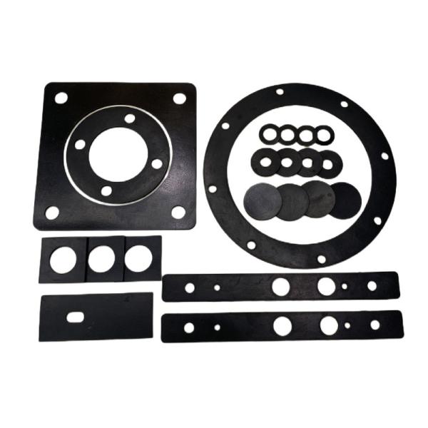 Insulating Shock Absorbing Silicone Rubber Gasket High Temperature Resistant OEM