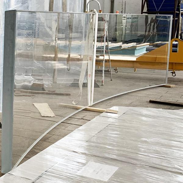 High Light Transmission Acrylic Glass Swimming Pool Wall Panels