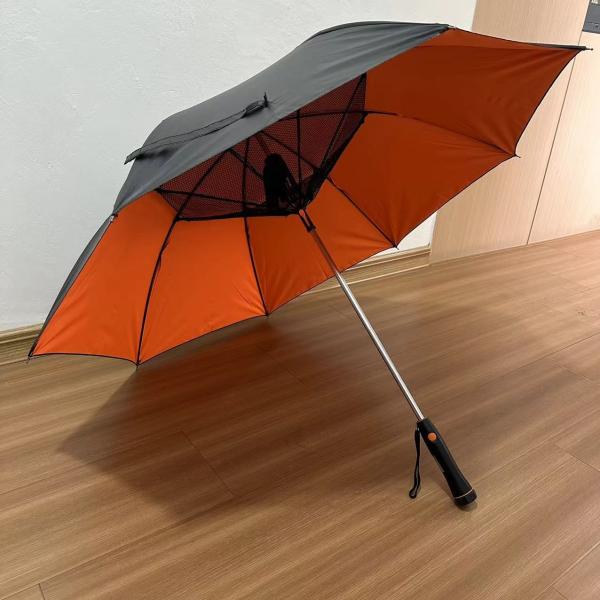 Market Popular Summer Fan Umbrella UV-Resistant Waterproof Fan Umbrella 41 In Dia Outdoor Sun Umbrella Fan Umbrella