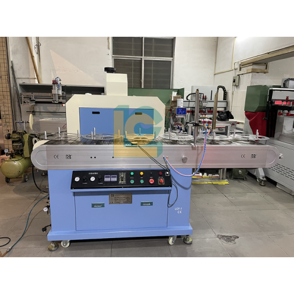 High-Efficiency Pre-Print Flame Treatment Equipment for PP PE Plastic Containers and Bucket for Optimal Ink Adhesion