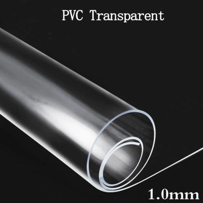 Tamanho personalizado do PVC da espessura 1.0mm toalha de mesa clara durável macia