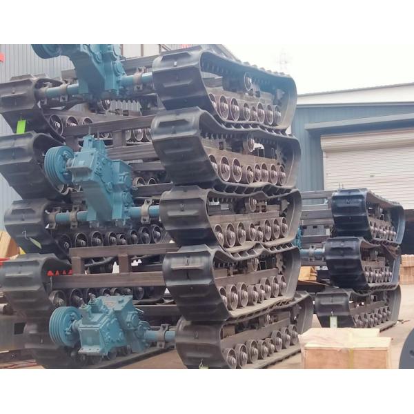 Undercarriage следа шасси шахты резиновый для видов буровых установок