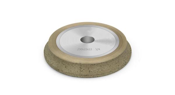 1/4 Arc Shape Sintered Metal Bonded Diamond Grinding Wheels Stable Performance