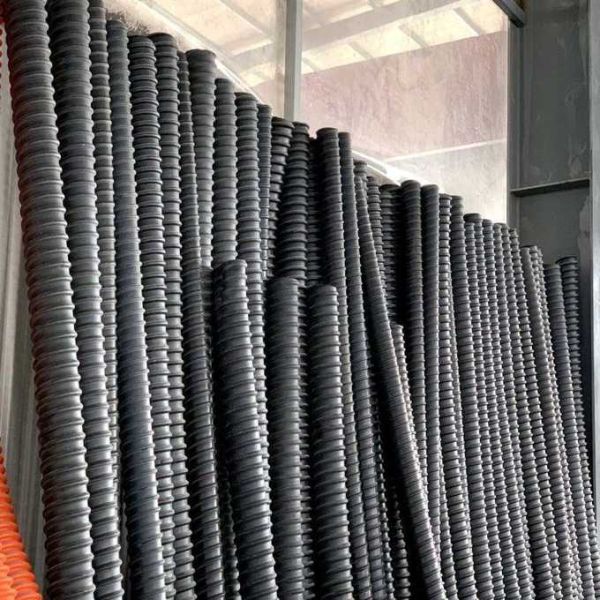 PE/HDPE Prestressed Spiral Corrugated Pipe Extruder Manufacturing Production Line