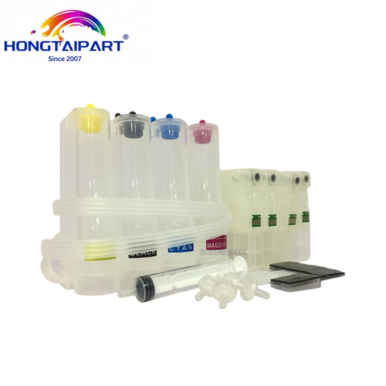 Flow‑balanced PGI2700 CISS Continuous Ink Supply System Bubble‑isolated Chip‑identifiable Compatible For Canon MB5470 IB4170