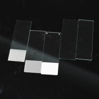 la cubierta de las diapositivas del microscopio de 1.0-1.2m m desliza 90 la esquina de la esquina 45