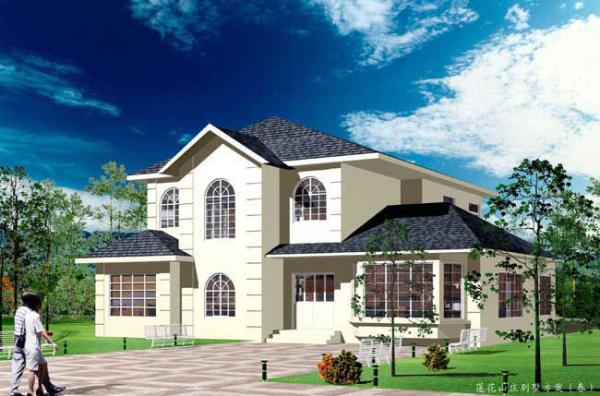 El nuevo chalet prefabricado de acero ligero blanco del indicador/la casa prefabricada arquitectónica se dirige el estándar de América