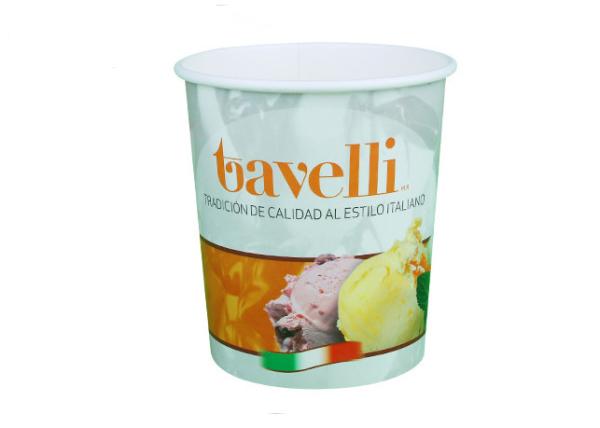 Full Colour Print Take Out Soup Bowls With Lids For Restaurant , Eco Friendly