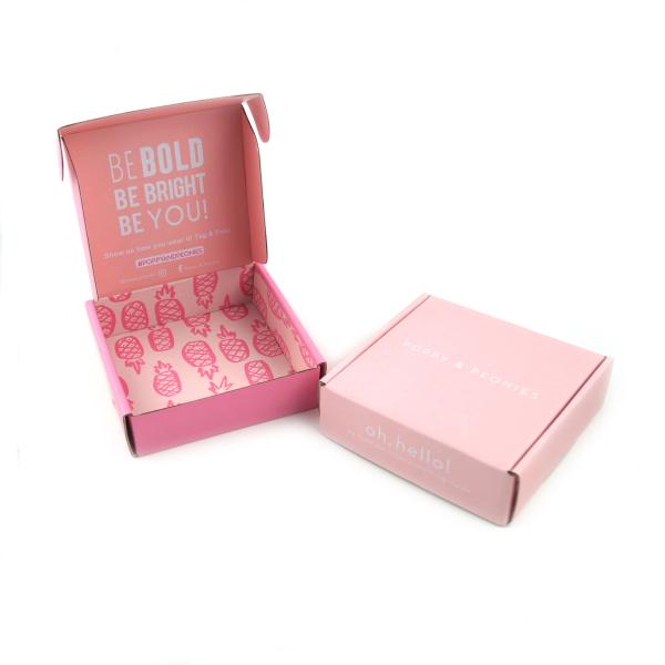 Hair Extension Corrugated Paper Packaging Box Clothes Shoe Lipstick
