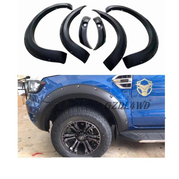 3M Tape Fender Flare para acessórios do carro de Ford Ranger T8 2019+ com parafusos decorativos