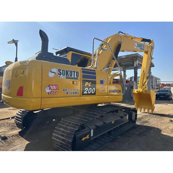 Excavadora Komatsu PC200-8 Usada En Excelente Condición/Original Japón Excavadora Komatsu de 20 toneladas Venta caliente