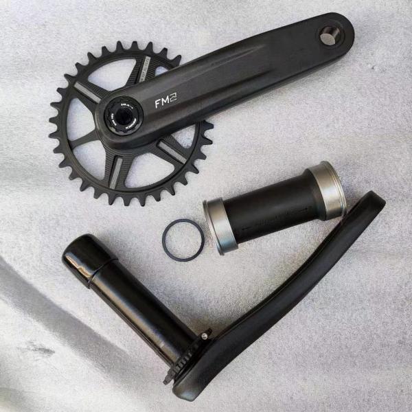 Crankset de bicicleta de montanha de 29 mm de peso leve Sram DUB 160L 30/32/34/36/38T Chainring Peças de bicicleta Crank 11/12/13S