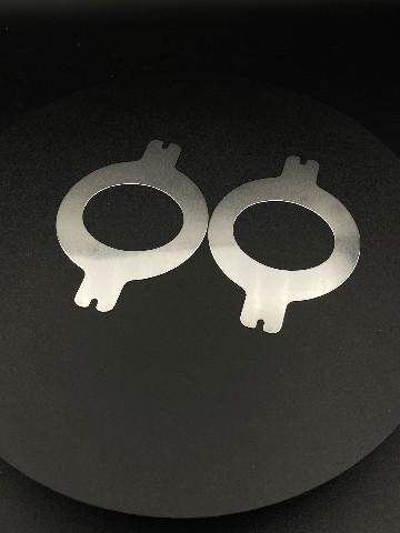 Placa de válvula de fabricação de equipamento de serviço de aço inoxidável personalizada