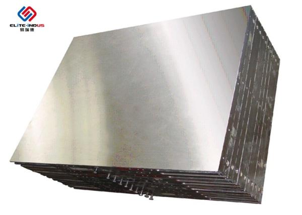 SS304 SS316 stainless Steel hot heating Platen for hot press composite laminator