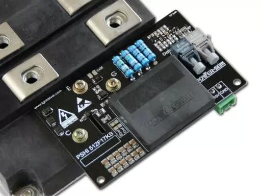high power IGBT driver Fiber optic signal control of single way high reliability,