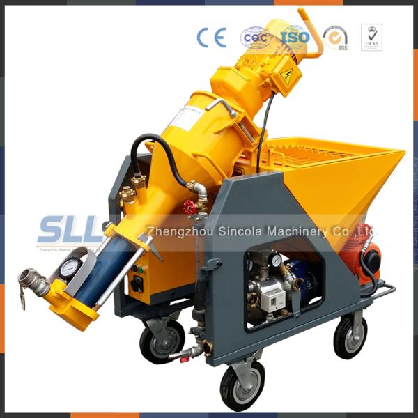 Cement Mortar Automatic Plastering Machine Mini Electric Screw Plastering Tool