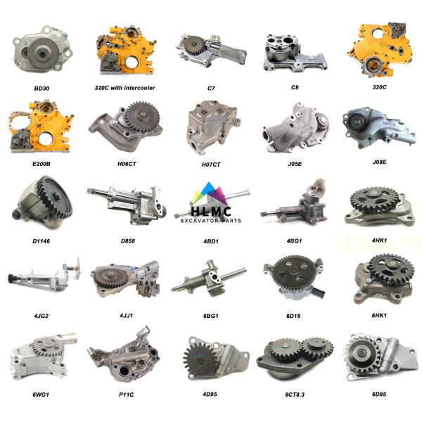 6251-51-1001 Engine Oil Pump SAA6D125E Excavator PC400-6 PC400-7 PC400-8 Wheelloader WA470-3 WA470-6