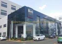 Steel Construction Building Steel Structure Warehouse Prefab Steel Car Showroom