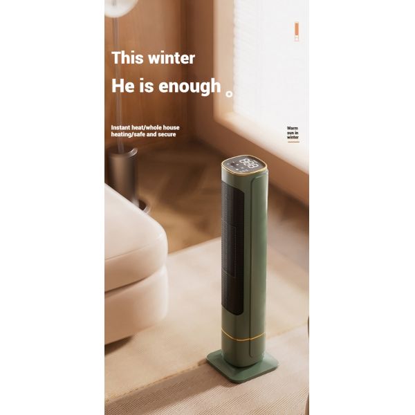 220V 2000W 50HZ Efficient Space Heaters Green Safety With Knob Control