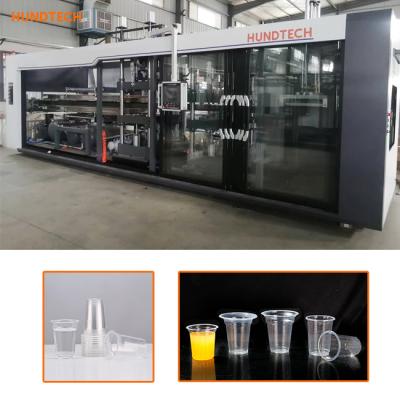 Copo descartável do Multistation do copo da água K que faz o vácuo da máquina que forma os QUADRIS picosegundo