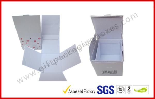 Lovely Cosmetic Packaging Boxes / Brand Paper box with White Corrugated Insert