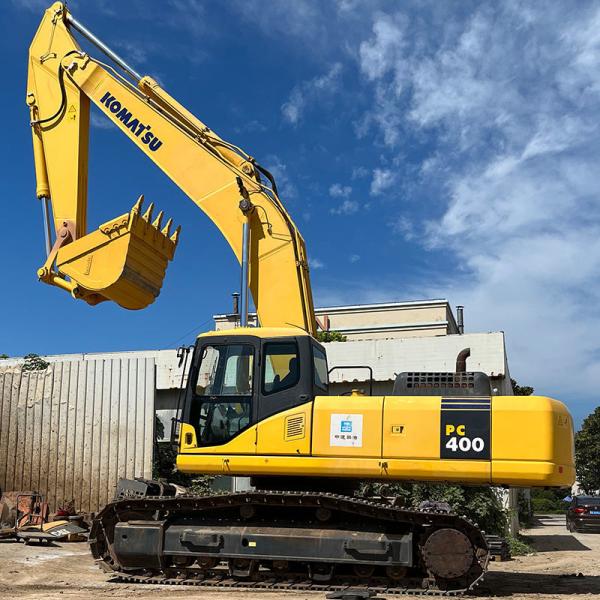 Использованный экскаватор Crawler Komatsu PC400 доступен в оригинальном цвете