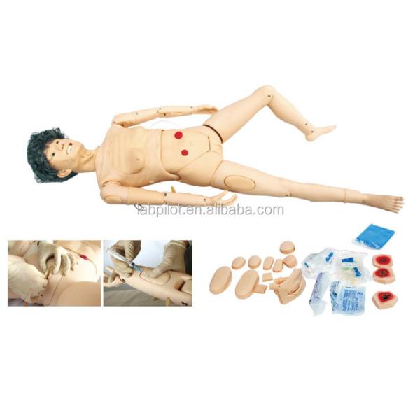 Male Elderly Nursing Dummy for Medical Colleges Catheterization Function Training Too