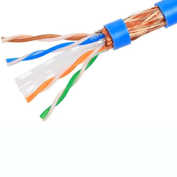 Cat6 Ethernet Bulk Cable 1000ft 305m 23AWG Solid Pure Bare Copper Wire Shielded SFTP