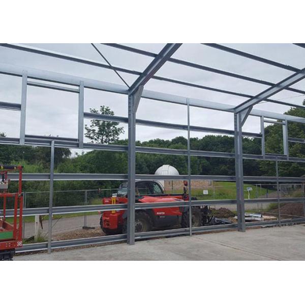 Edificio famoso modificado para requisitos particulares de la estructura de acero del cinc de epoxy prefabricado