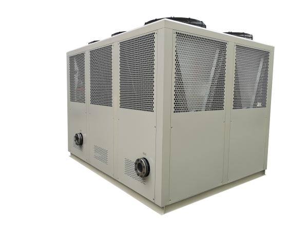 Customized Air Cooled Industrial Chiller 120HP Easy Cleaning Environmentally Friendly