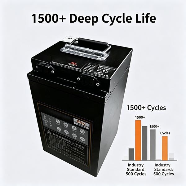 Custom 72V 25Ah LiFePO4 Lithium Battery for Electric Motorcycles with 1500 Cycle Life and 0-55℃ Operating Range