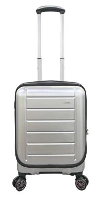ABS Cabin Travel Suitcase Front Opening Cabin Luggage With TSA Locks