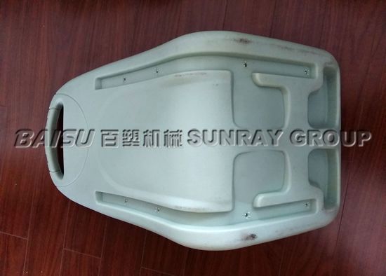 Electric Control Plastic Chair Making Machine , Blow Molding Equipment For Bus Seat SRB100