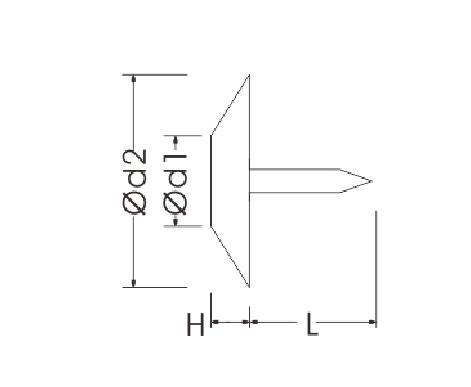 Multi - Color Plastic Tack Glides OEM Welcome Durability For Table Desk