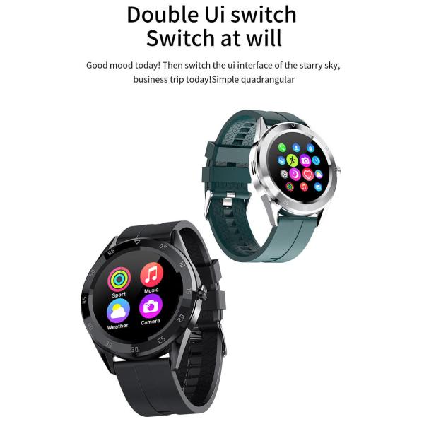 1.54 Inch Full Touch Fitness Smartwatch Full Touch Fitness Tracker 200mAhWith Weather Push