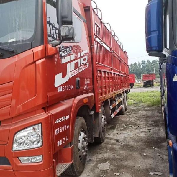 16 Ton Load Capacity 8*4 FAW Cargo Truck 9.65M Van Lorry Truck for Africa
