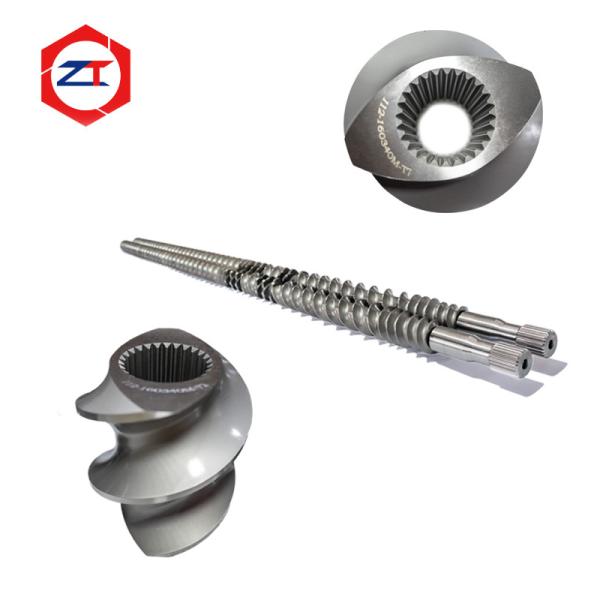 Continuous Operation Screw Segments For Twin Screw Extruder With High Performance