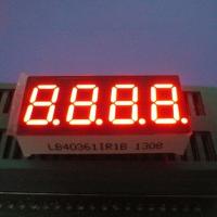 El segmento brillante estable del dígito 7 del rojo 4 del funcionamiento 0.36lnch Supe llevó la exhibición para el indicador de humedad