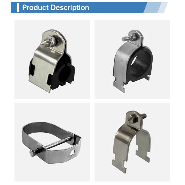 Медный компрессор воздуха шланг трубы зажимы 59-62 мм 2 дюйма Gi седло зажимы