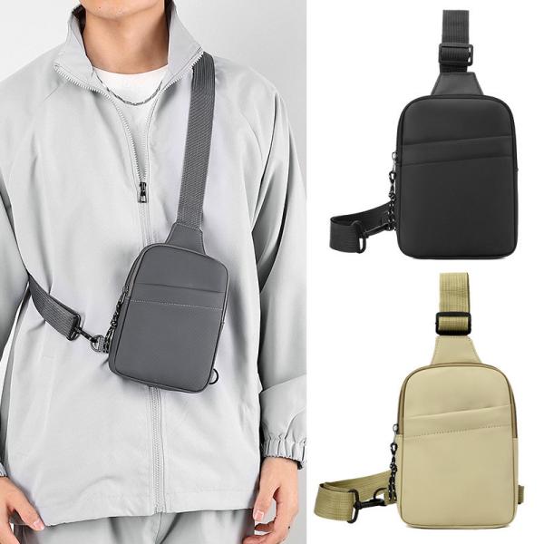 Daily Life Custom Nylon Sling Unisex Teens Small Sport Men Pouch for Men and OEM/ODM